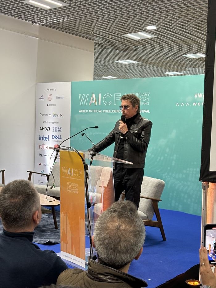 Jean-Michel Jarre en keynote au World AI Cannes Festival